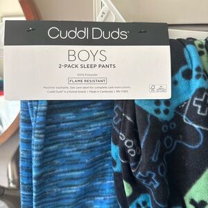 Cuddl Duds boys sleep pants